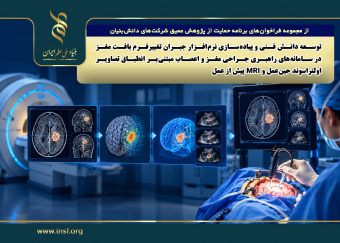 فراخوان «توسعه دانش فنی و پیاده سازی نرم افزار جبران تغییرفرم بافت مغز در سامانه های راهبری جراحی‌ مغز و اعصاب مبتنی بر انطباق تصاویر اولتراسوند حین عمل و MRI پیش از عمل»