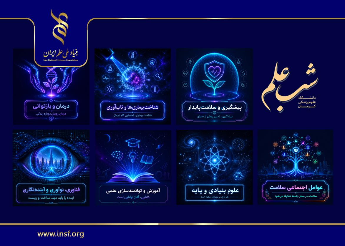 کلیپ دعوت به شب علم دانشگاه علوم پزشکی کرمان